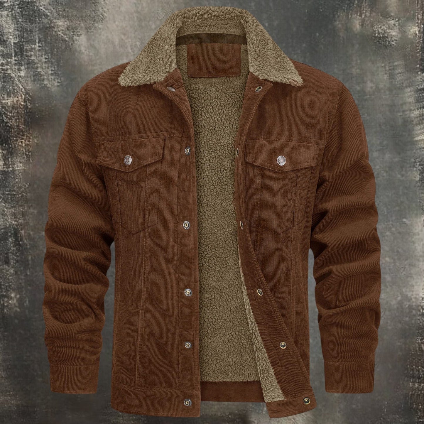 Francesco™ | GIACCA CORDUROY FODERATA