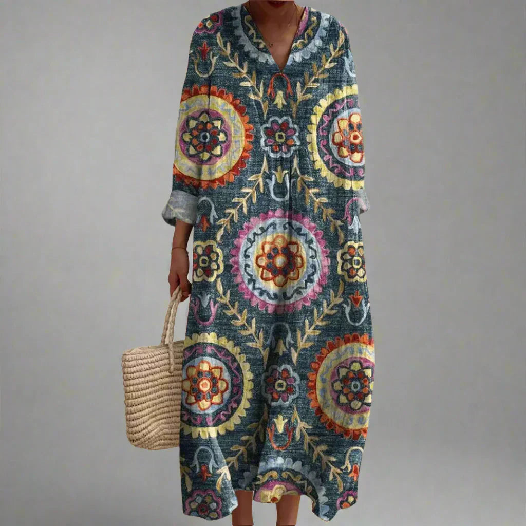 Bruna | Zachte Midi Jurk