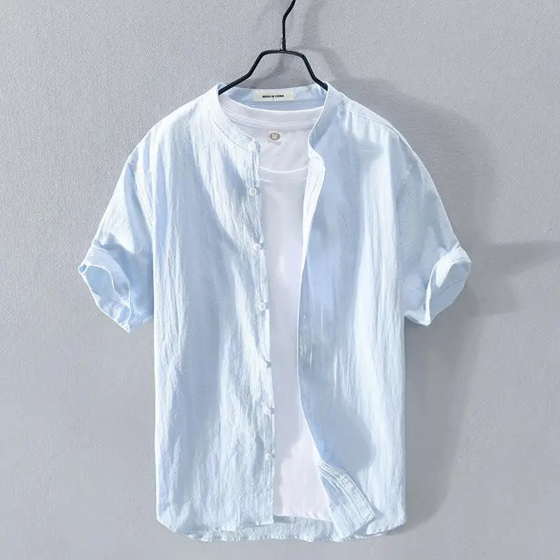 Luxe Zomer Linnen Overhemd – Licht & Elegan
