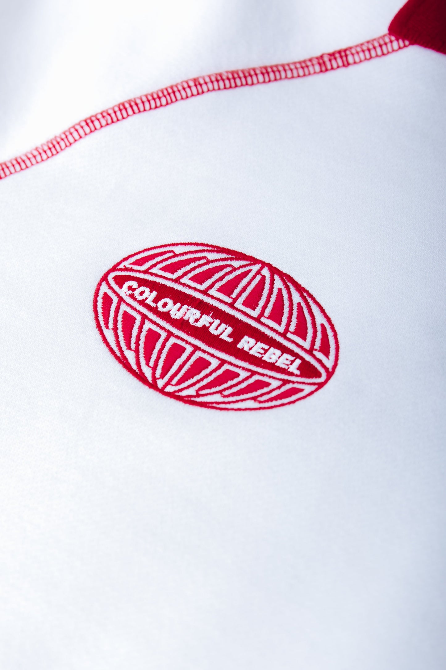 Sport Collar Raglan Sweat | Off white
