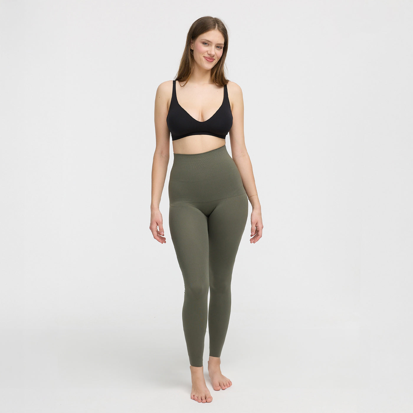 Naadloze vormgevende legging
