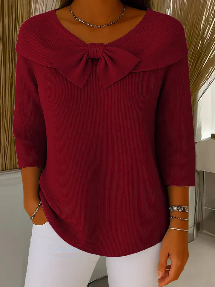 LACEY™|MAGLIONE CON FIOCCO