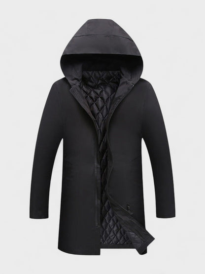 Elegante winterjas met modern ontwerp