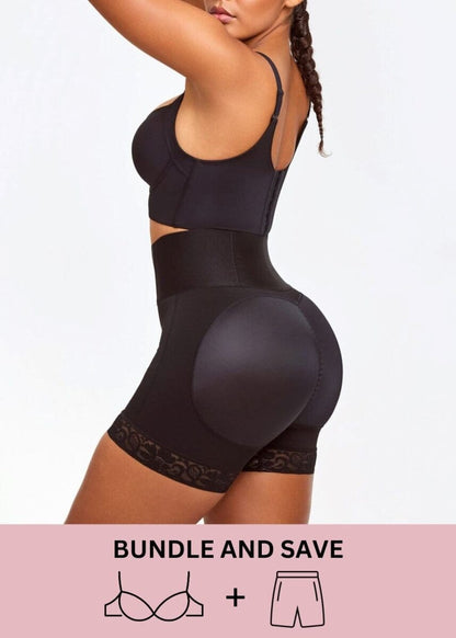 2-in-1 Push Up Bra and BBL Shorts