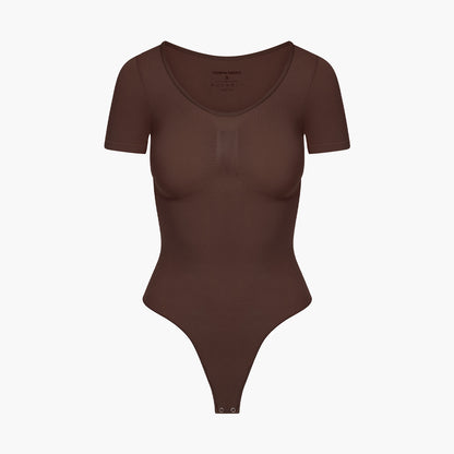 Bodysuit sculpterend Shapewear T-shirt met koord
