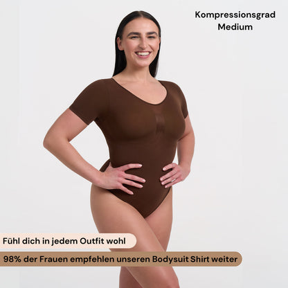 Bodysuit sculpterend Shapewear T-shirt met koord