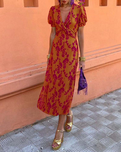 Ameline | Elegante Stijlvolle Zomerjurk