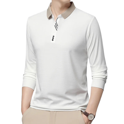 VALÉRIAN | ELEGANTE EN ADEMENDE POLO VOOR HEREN