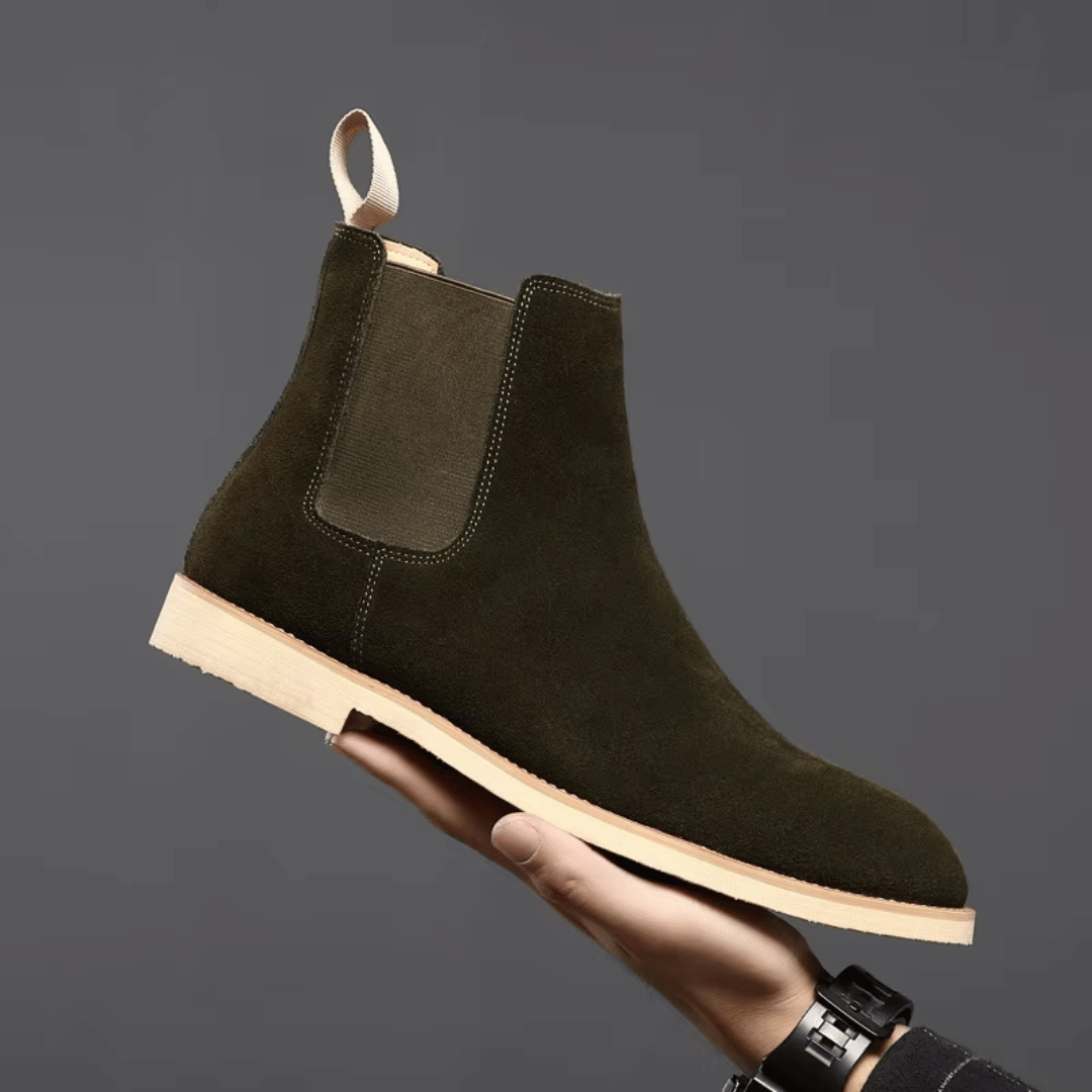 Bradley | Suède Chelsea Boots