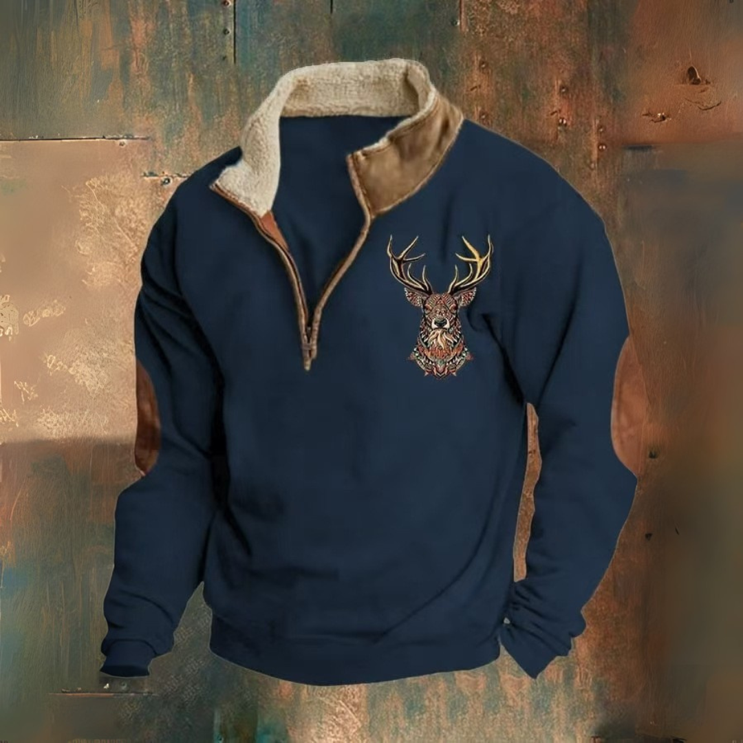 Ziptrui met een kwart rits