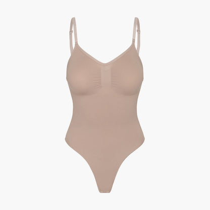 Sculpting bodysuit met string