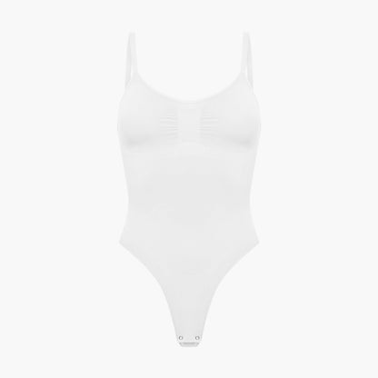 Sculpting bodysuit met string