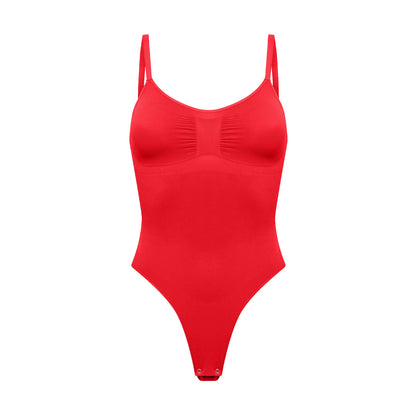 Sculpting bodysuit met string