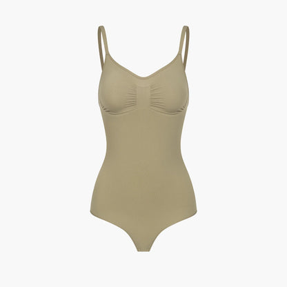 Sculpting bodysuit met string
