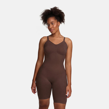 Bodysuit sculptende shapewear met shorts
