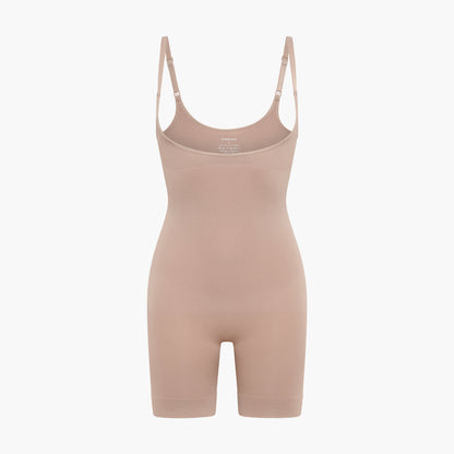 Bodysuit modellerende shapewear met open buste