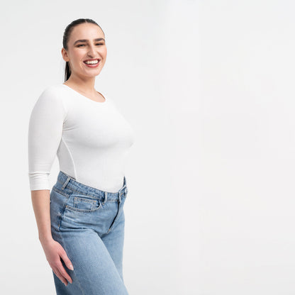 Bodysuit modellerende shapewear met open buste