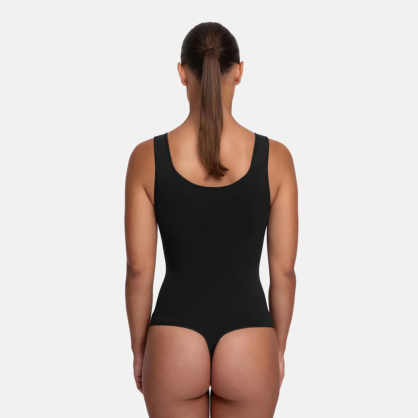 Tank bodysuit sculpting shapewear met slip