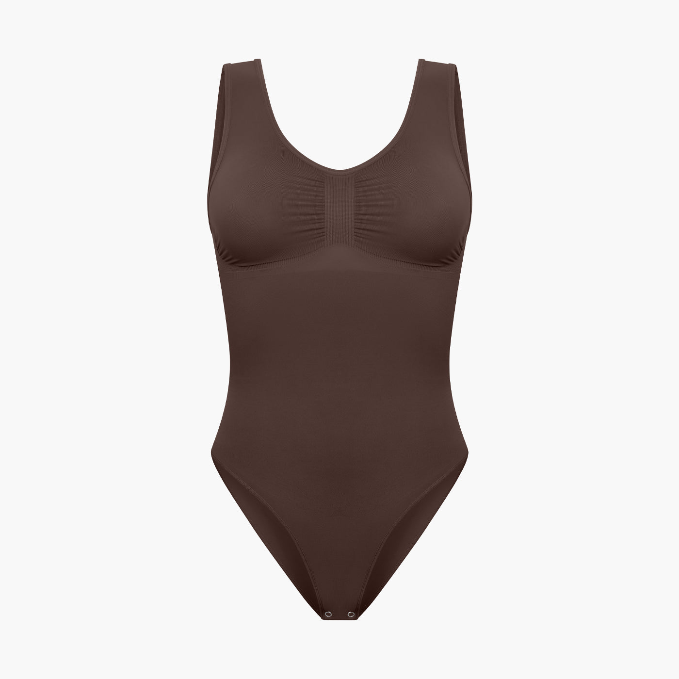 Tank bodysuit sculpting shapewear met slip