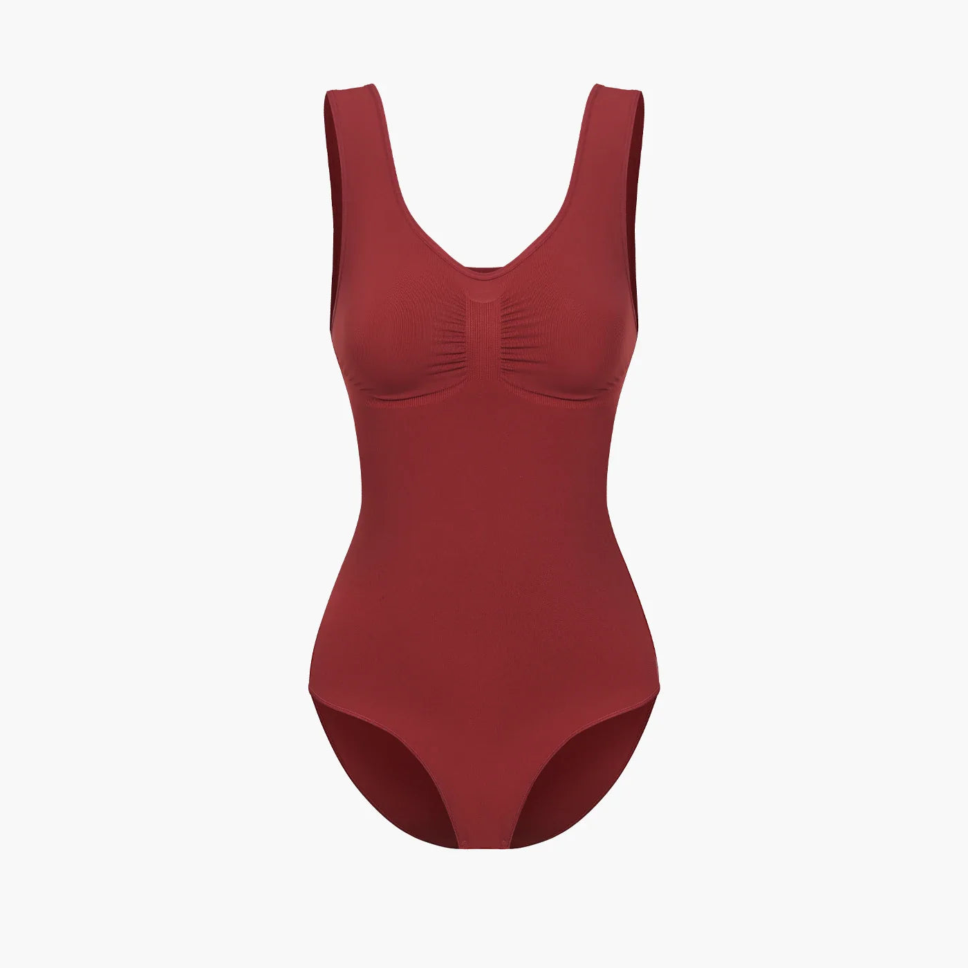 Tank bodysuit sculpting shapewear met slip