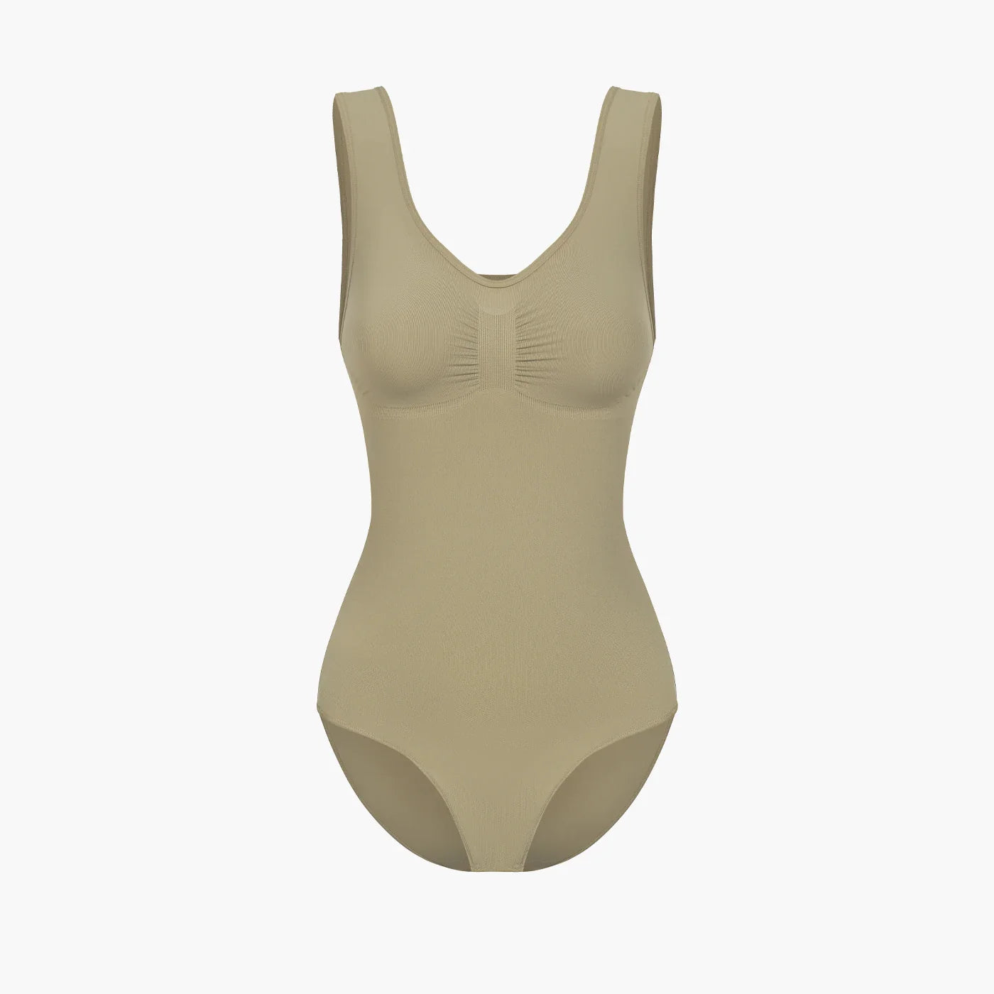Tank bodysuit sculpting shapewear met slip