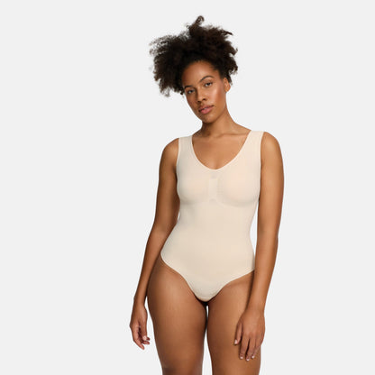 Tank Bodysuit Sculpting Shapewear met String