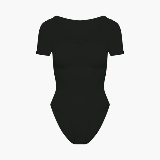 T-shirt Bodysuit Sculpting Shapewear met Slip