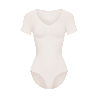 T-shirt Bodysuit Sculpting Shapewear met Slip