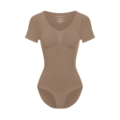 T-shirt Bodysuit Sculpting Shapewear met Slip