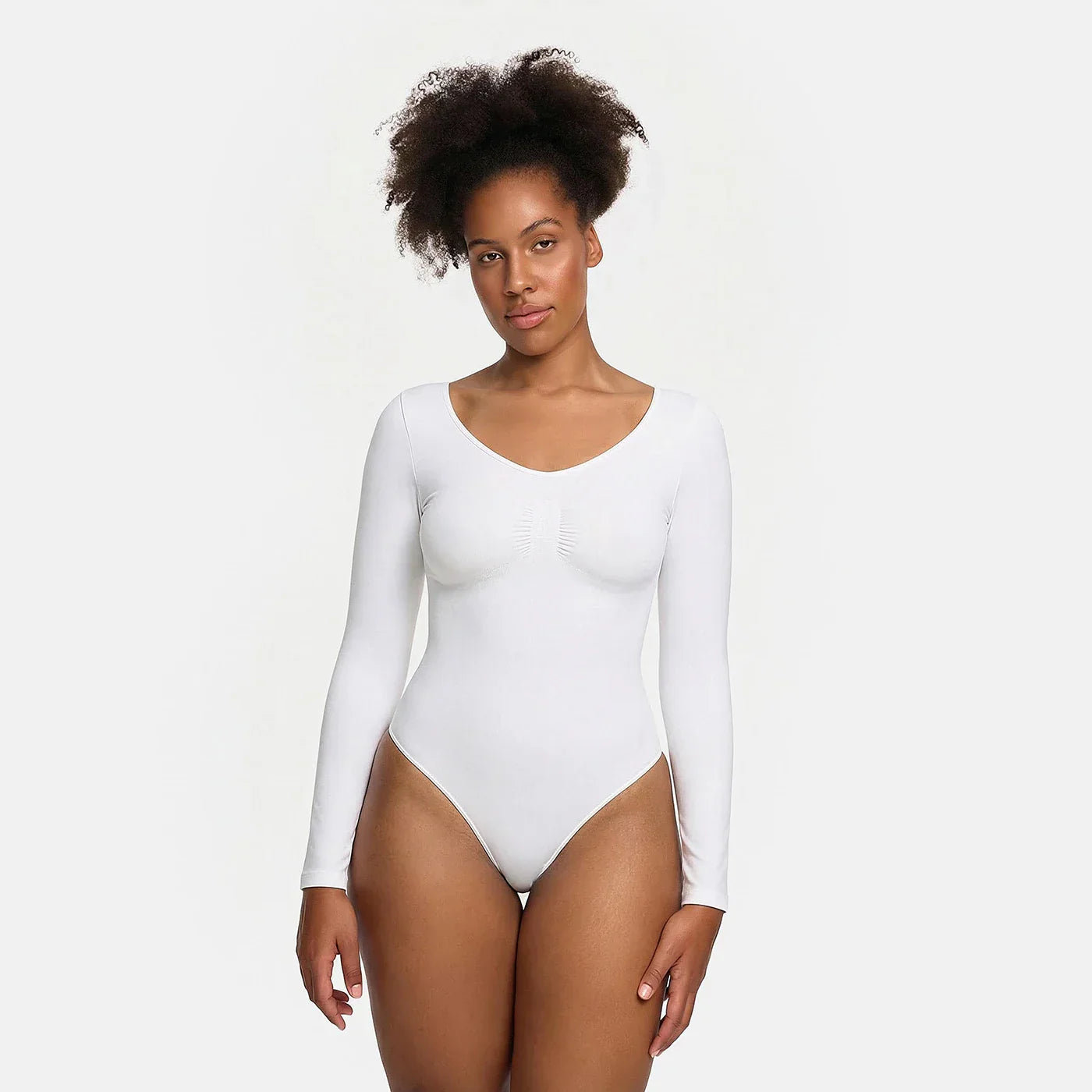 Body Sculpting Shapewear met lange mouwen en slip