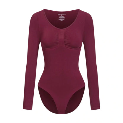 Body Sculpting Shapewear met lange mouwen en slip