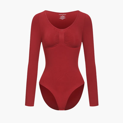 Body Sculpting Shapewear met lange mouwen en slip