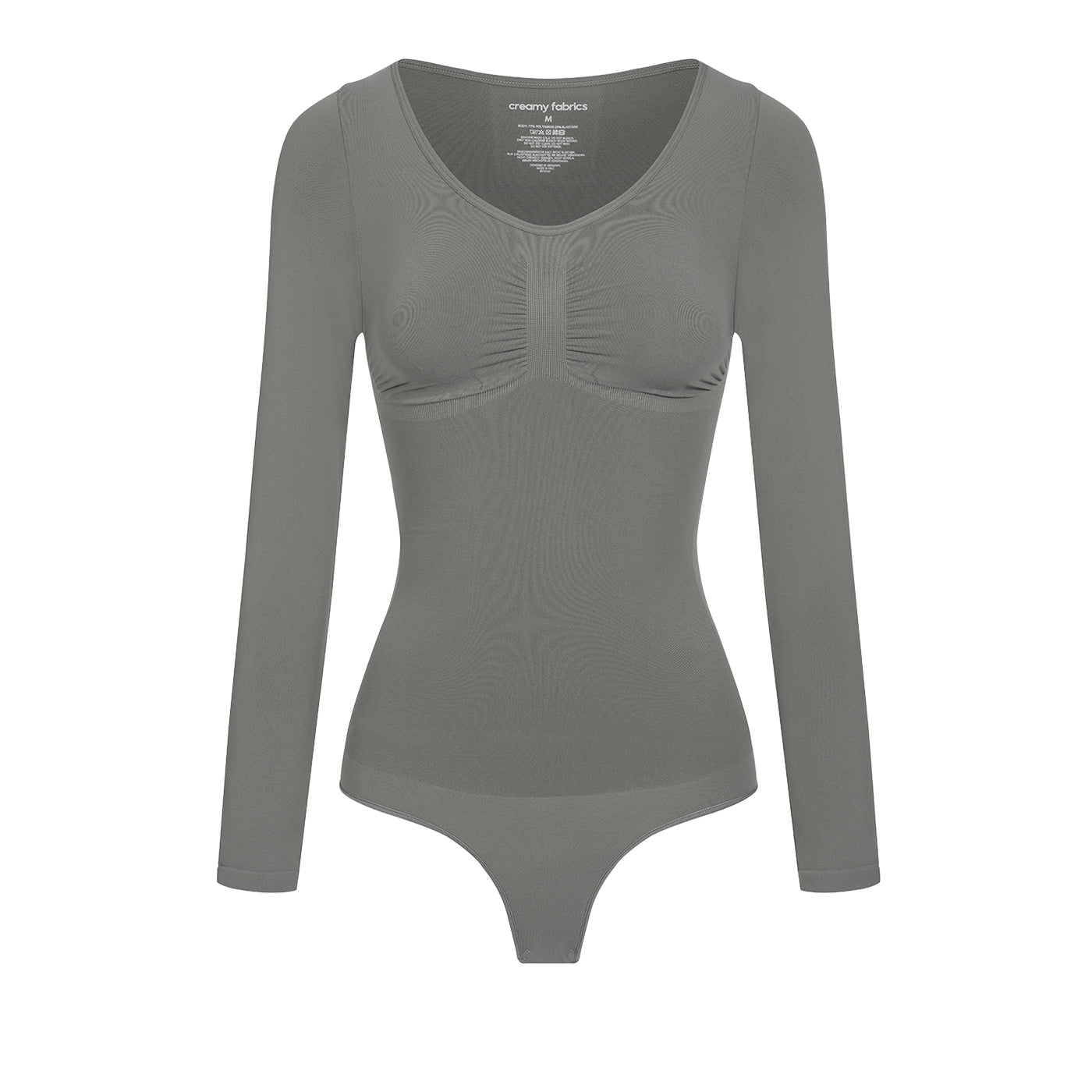 Bodysuit Sculpting Shapewear met lange mouwen (string)