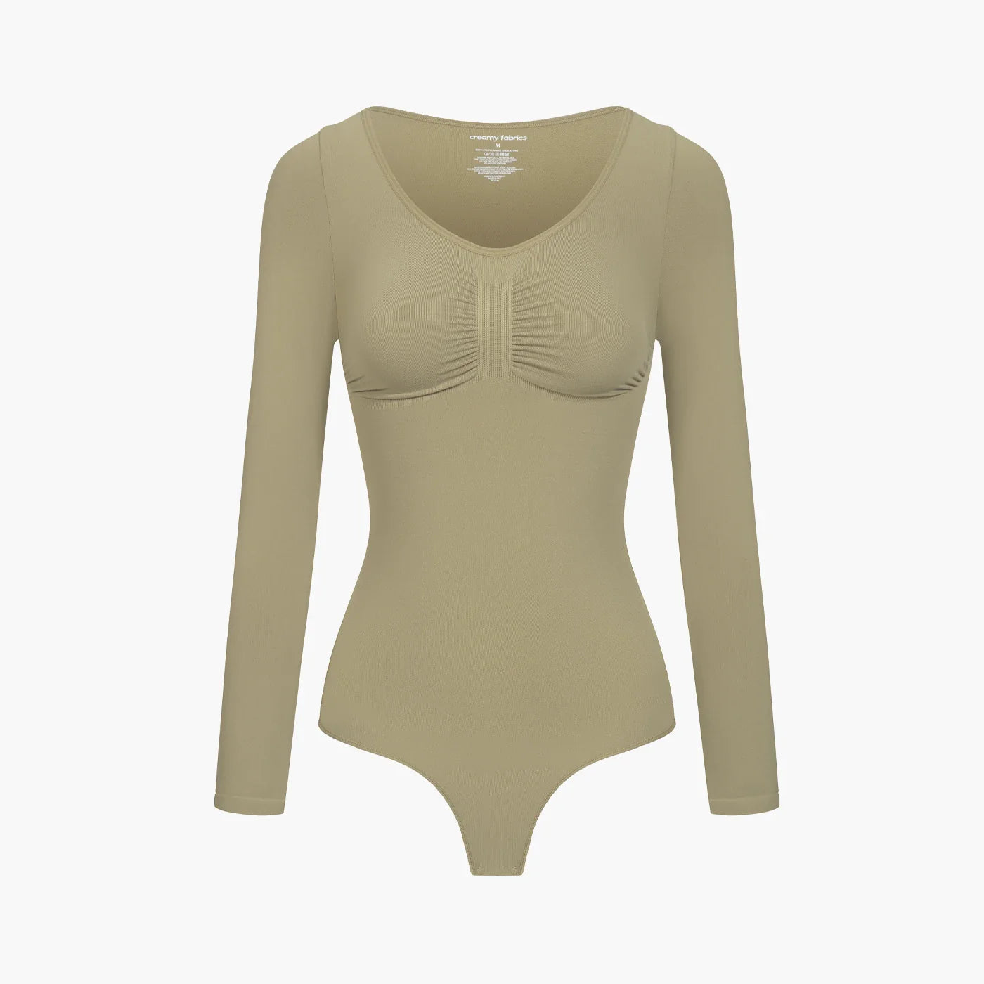 Bodysuit Sculpting Shapewear met lange mouwen (string)