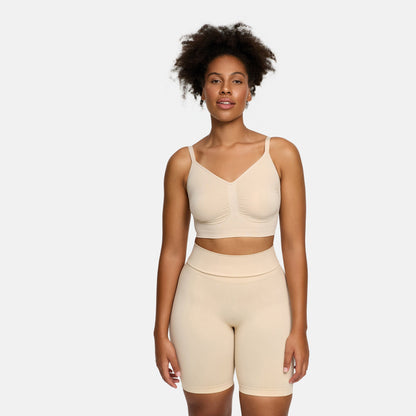 Shorts met hoge taille