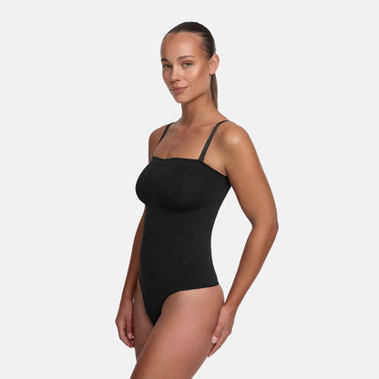 Strapless bodysuit beeldhouwende shapewear met slip 