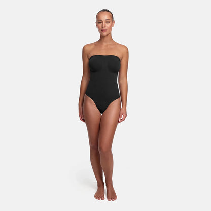 Strapless bodysuit beeldhouwende shapewear met slip 