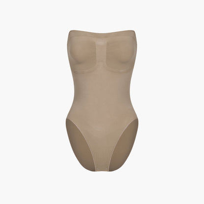 Strapless bodysuit beeldhouwende shapewear met slip 