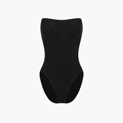 Strapless bodysuit beeldhouwende shapewear met slip 