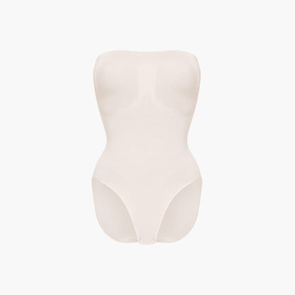 Strapless bodysuit beeldhouwende shapewear met slip 