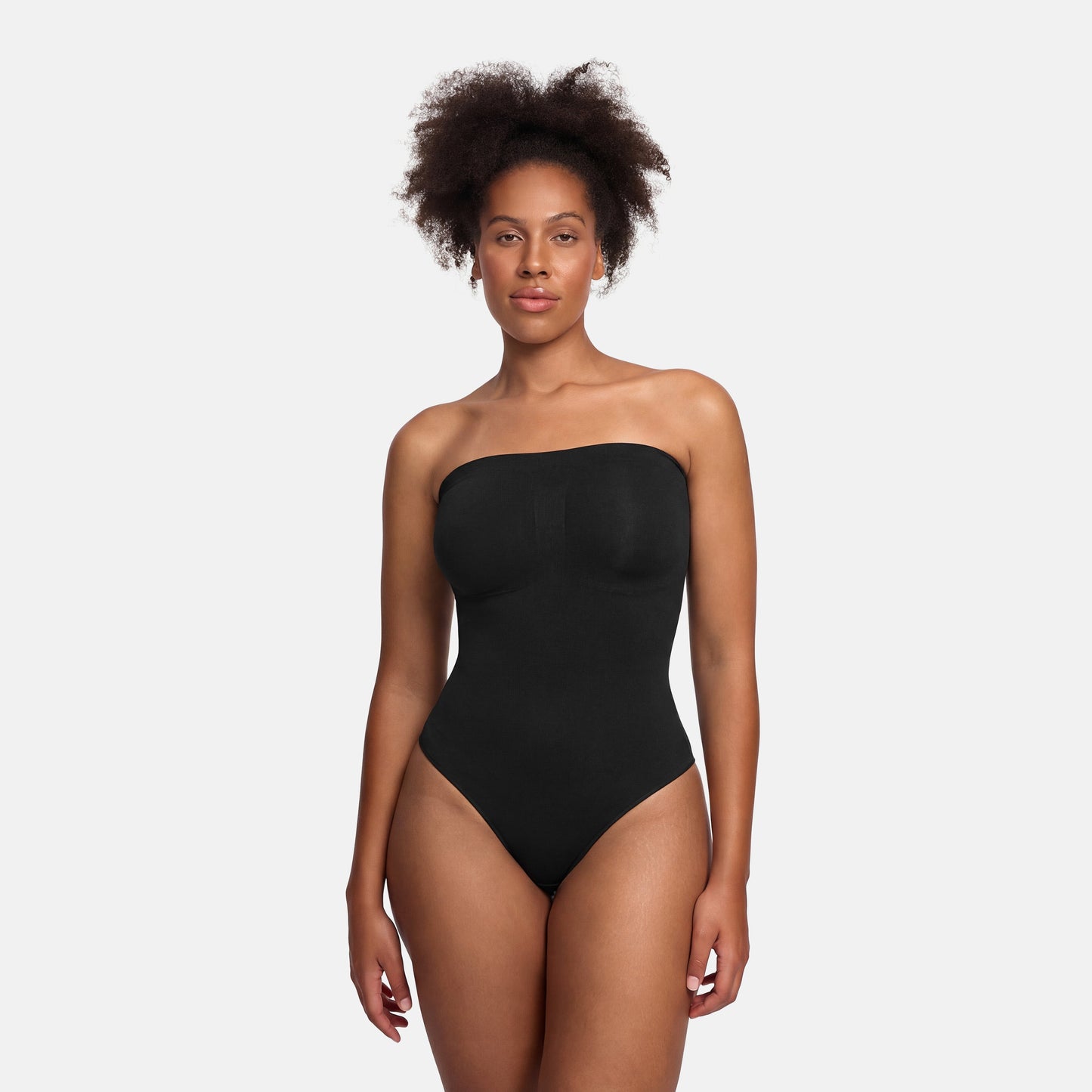 Strapless bodysuit beeldhouwende shapewear met koord