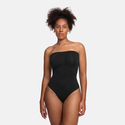 Strapless bodysuit beeldhouwende shapewear met koord