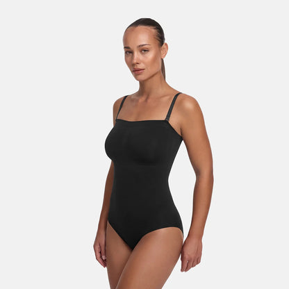 Strapless bodysuit beeldhouwende shapewear met koord