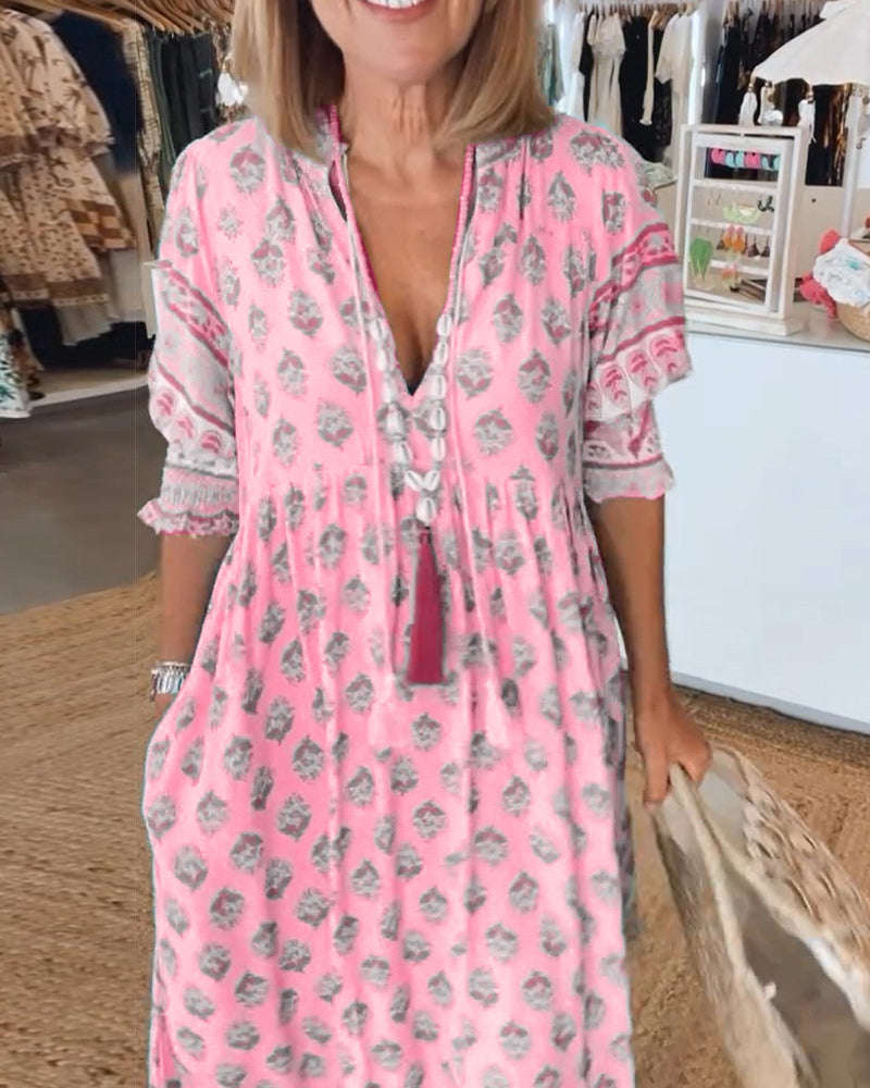 Modena | Casual Midi Jurk