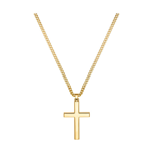KRUIS BASIS KETTING 333 GOUD