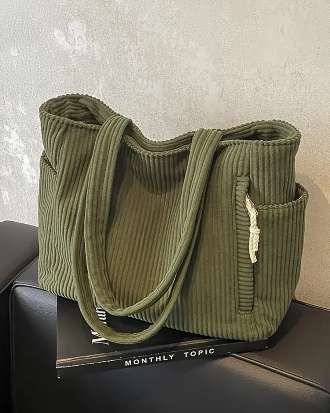 Geribbelde Totetas met Koorddetail