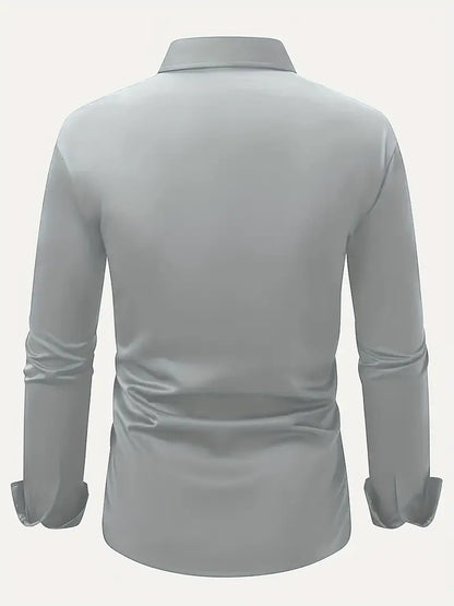 Slim Fit Overhemd met Luxe Uitstraling