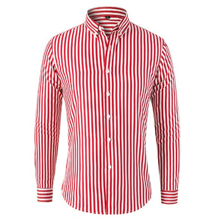 ELEGANTE OVERHEMD MET STREEPEN