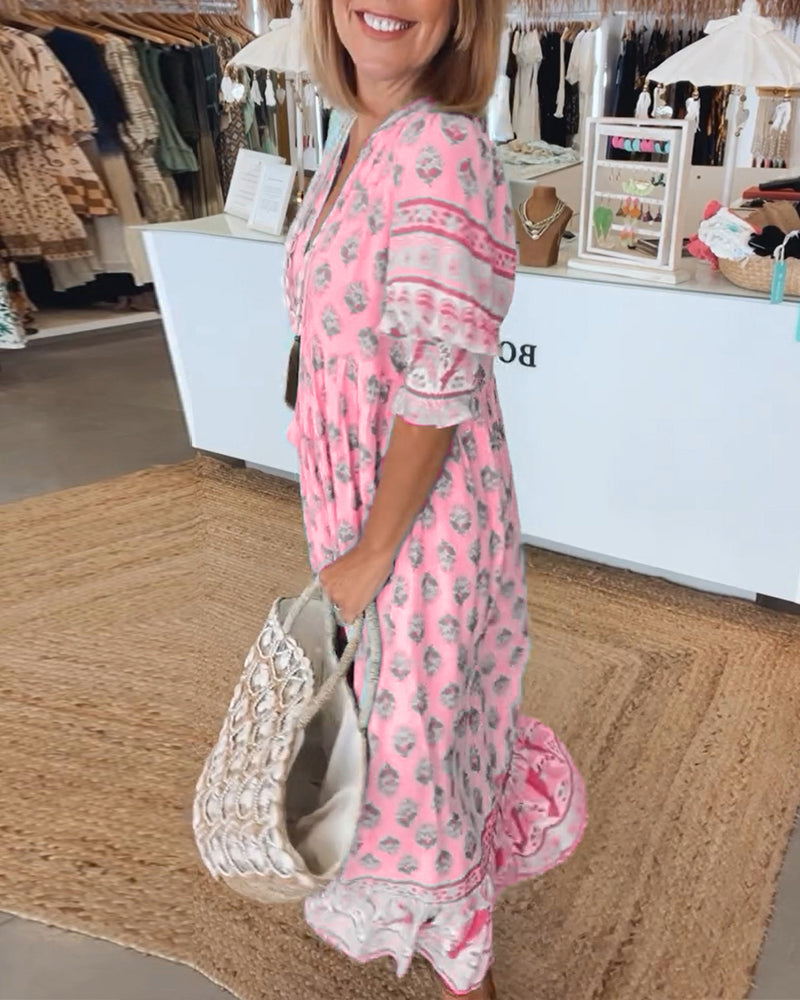 Modena | Casual Midi Jurk
