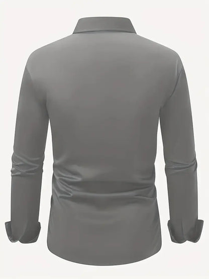 Slim Fit Overhemd met Luxe Uitstraling